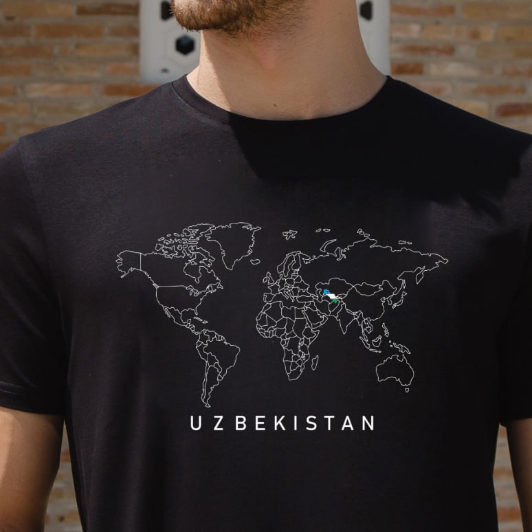 T-shirt UZBEKISTAN