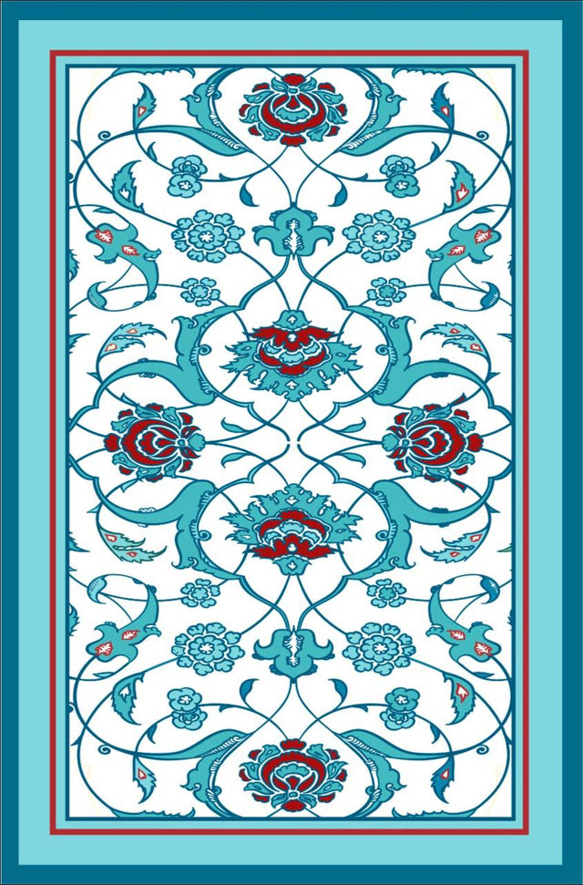 СКАТЕРТЬ С ВОСТОЧНЫМ ОРНАМЕНТОМ